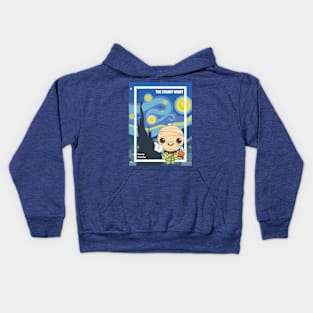 Arty-Plantee The Starry Night Kids Hoodie